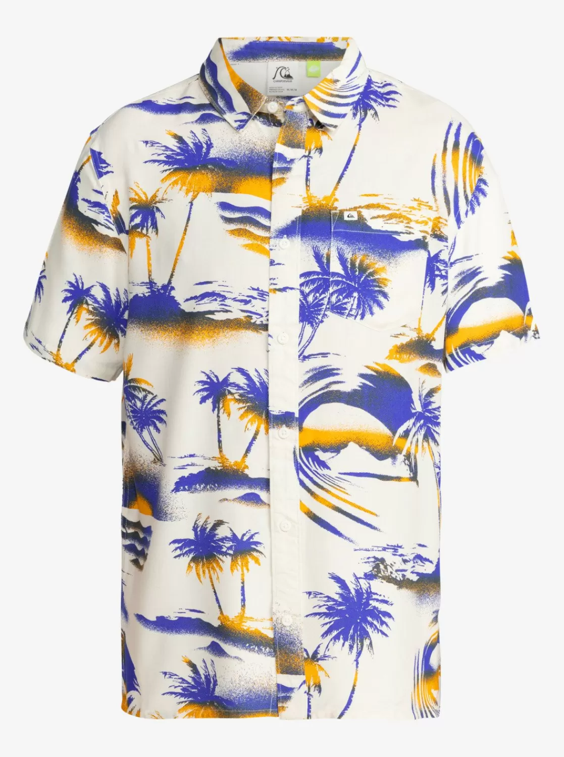 Quiksilver The Airbrush - Chemise Manches Courtes Pour Homme