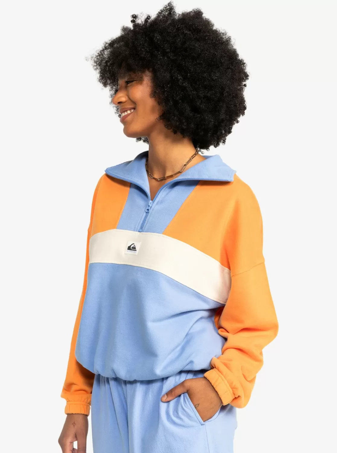 Quiksilver Uni - Sweatshirt Court Pour Femme