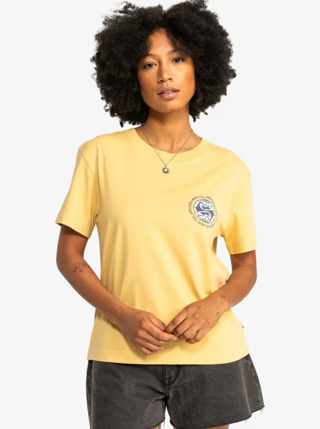 Quiksilver Uni - T-Shirt Court Pour Femme