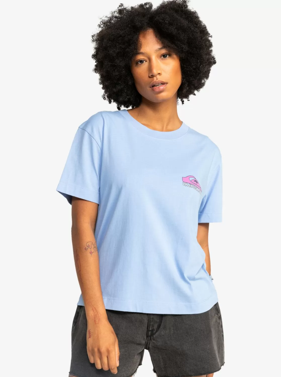 Quiksilver Uni - T-Shirt Court Pour Femme