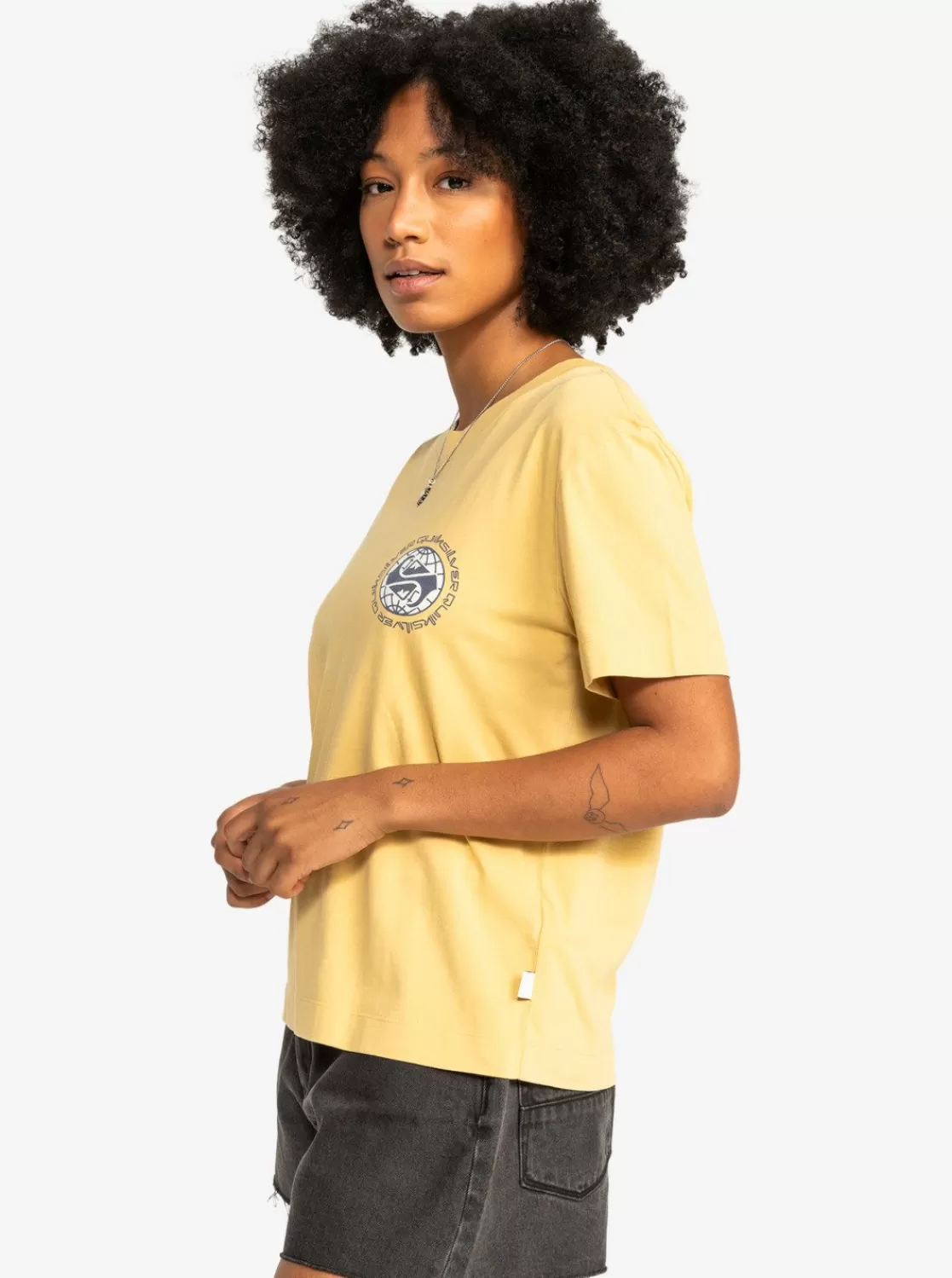 Quiksilver Uni - T-Shirt Court Pour Femme