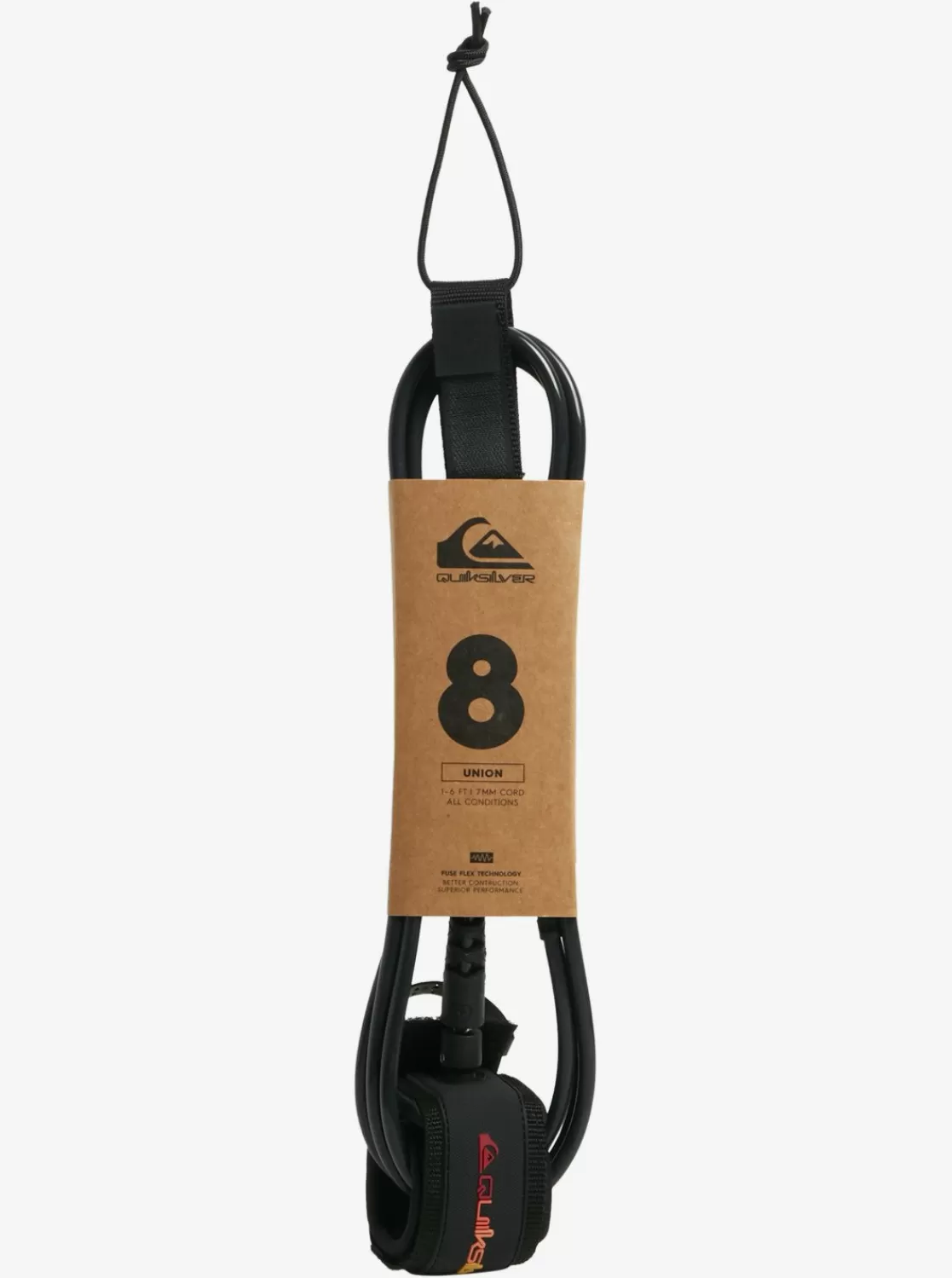 Quiksilver Union 8 Ft - Leash Pour Planche De Surf